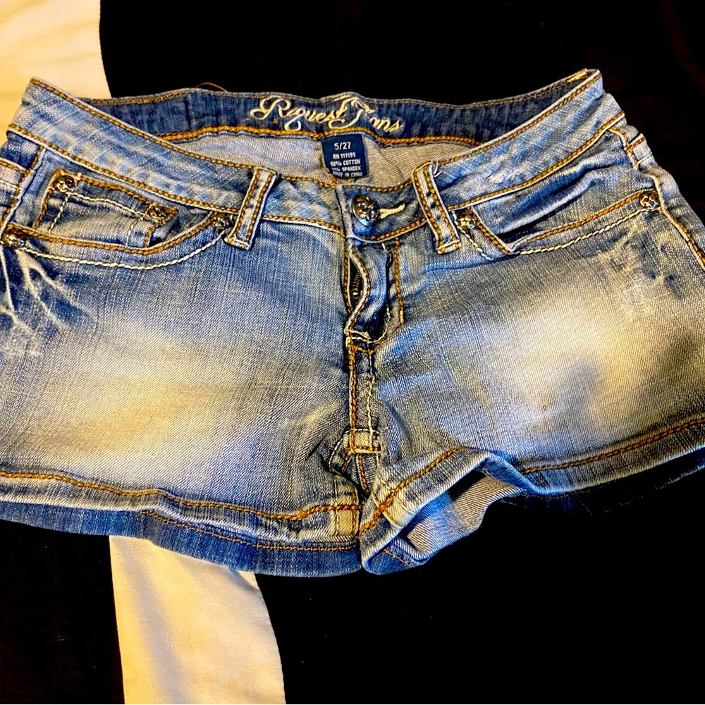 Blue Jean Shorts